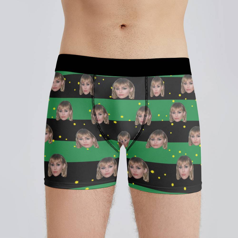 Game Theory Boxers Custom Photo Boxers Men's Underwear Striped