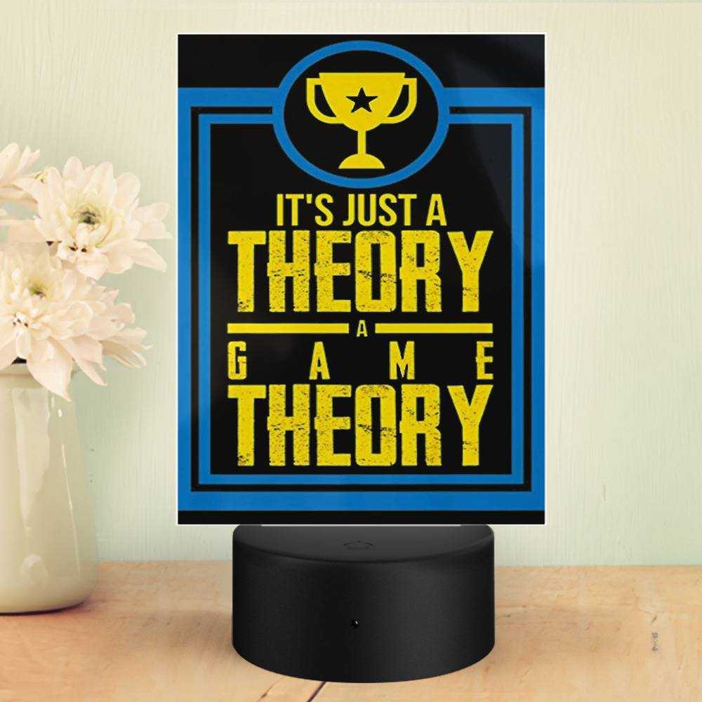 Game Theory Lamp Classic Celebrity Lamp with Plastic Base www