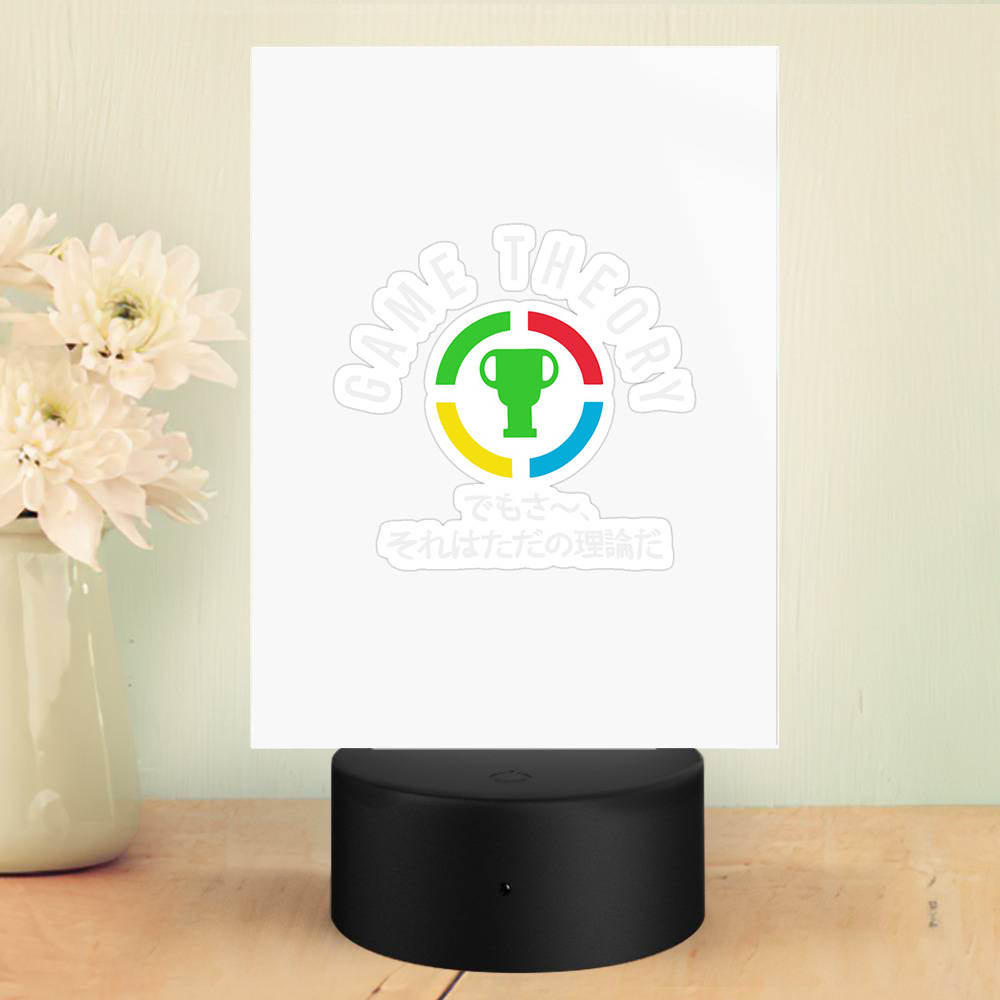 Game Theory Lamp Classic Celebrity Lamp with Plastic Base www