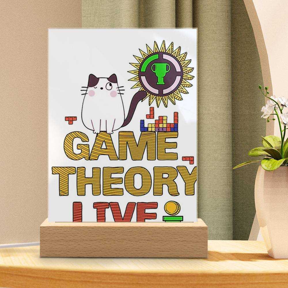 Game Theory Luggage Tag Classic Celebrity Luggage Tag