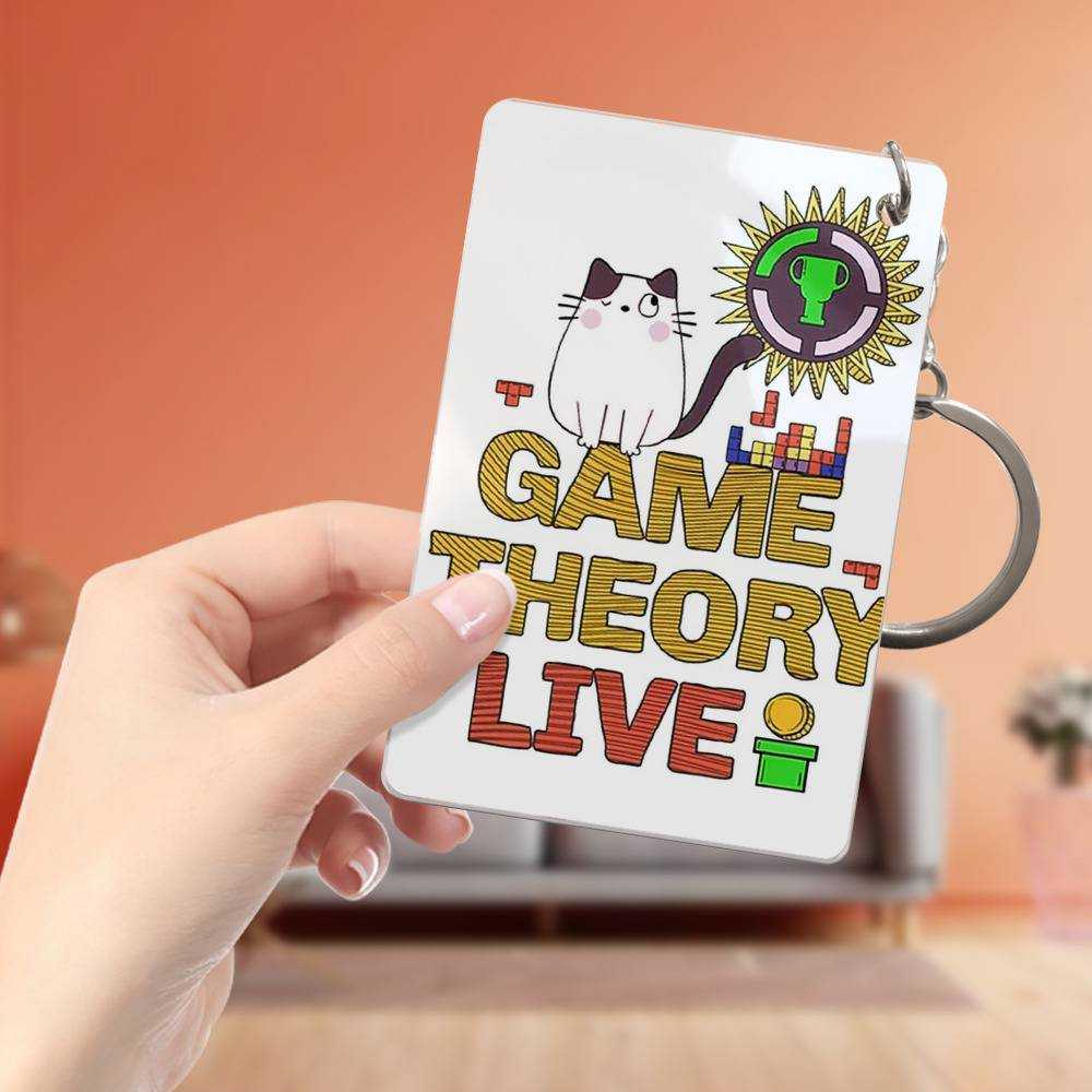 Game Theory Keychain Classic Celebrity Keychain Game Theory Merch