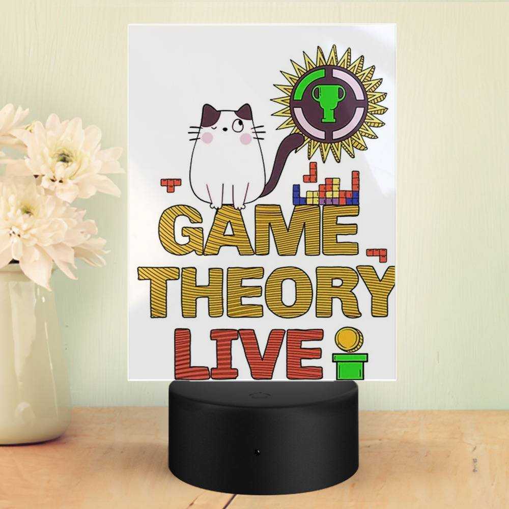 Game Theory Luggage Tag Classic Celebrity Luggage Tag