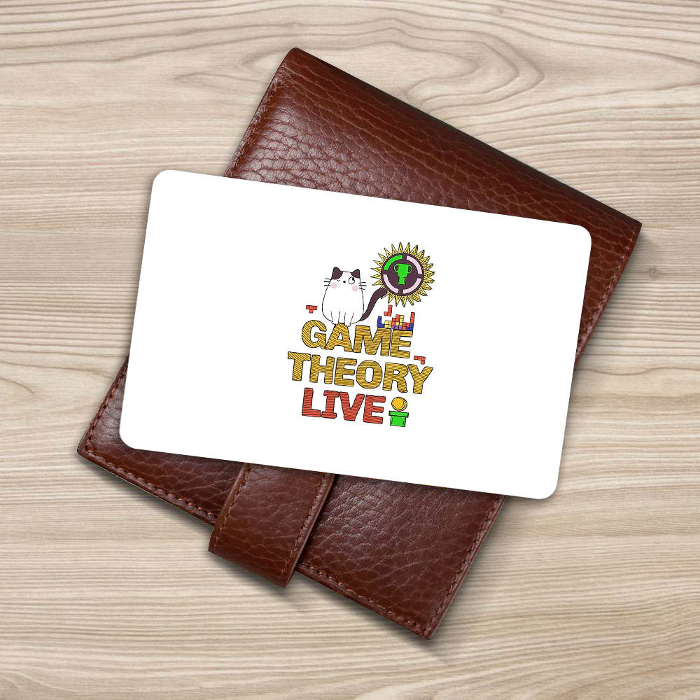 Game Theory Luggage Tag Classic Celebrity Luggage Tag