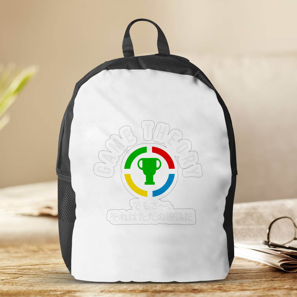 Game Theory Backpack Classic Celebrity Backpack Game Theory Merch Game Theory Fans Official