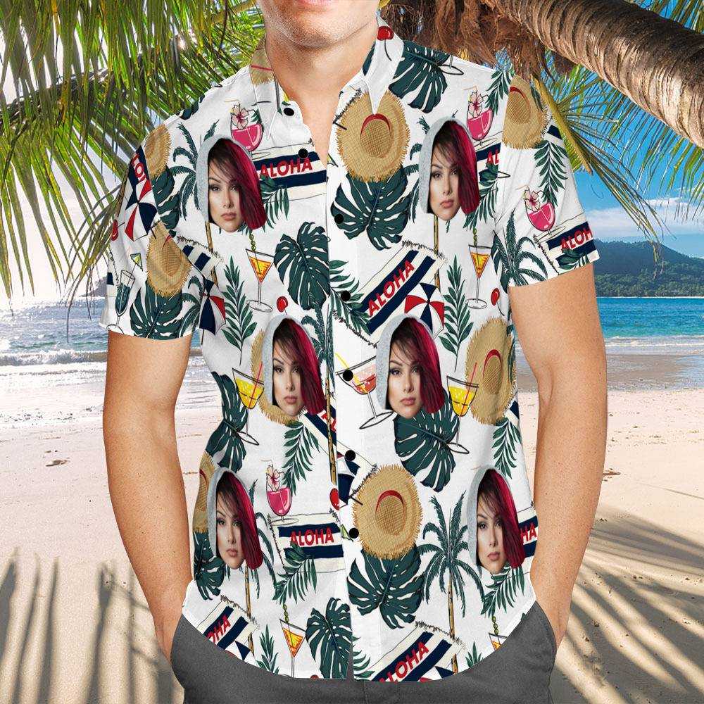 Snow Tha Product Hawaiian Shirt Custom Photo Hawaiian Shirt Funny Sun Hats Hawaiian Shirt