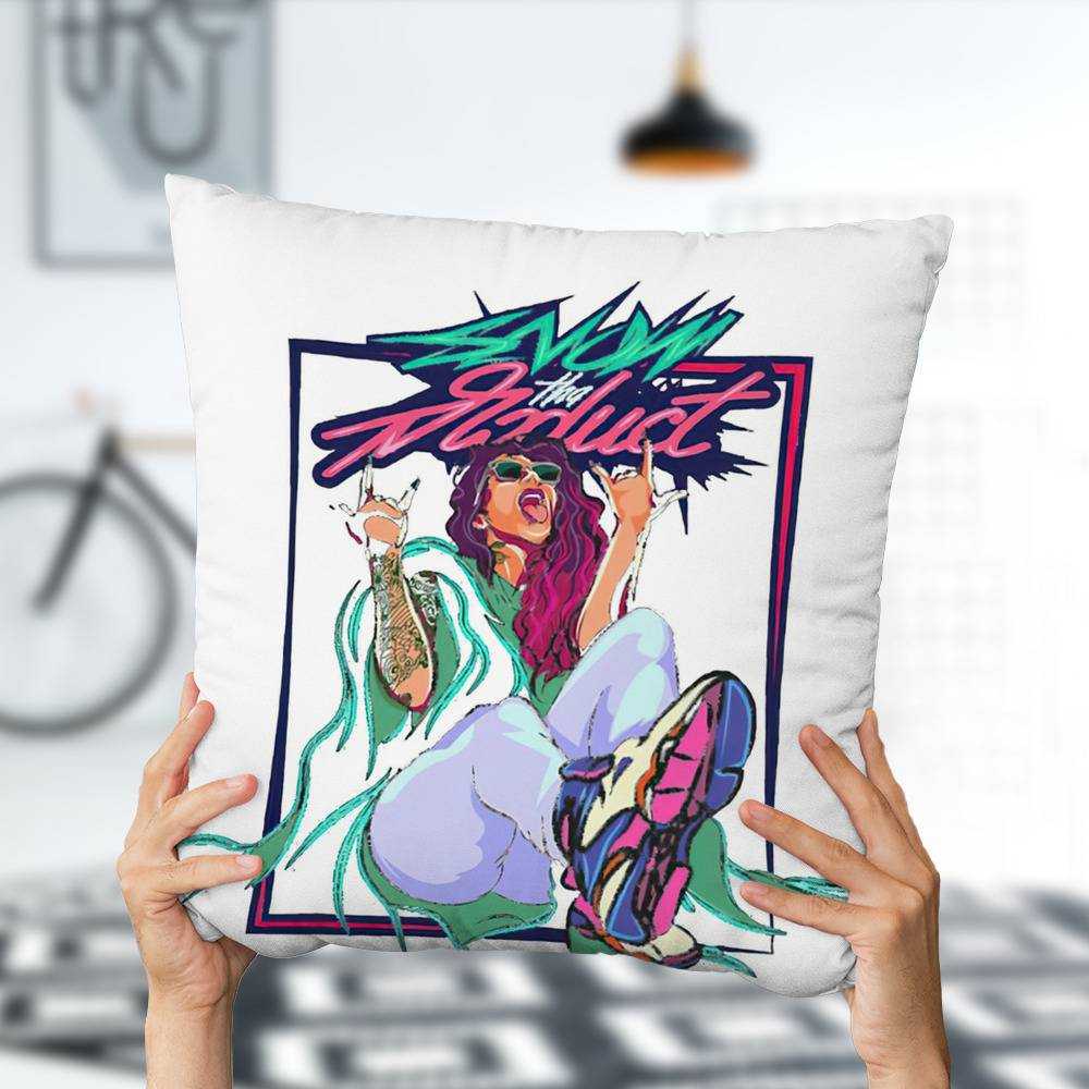 Snow Tha Product Pillow Classic Celebrity Pillow Snow Tha Product Portrait Pillow