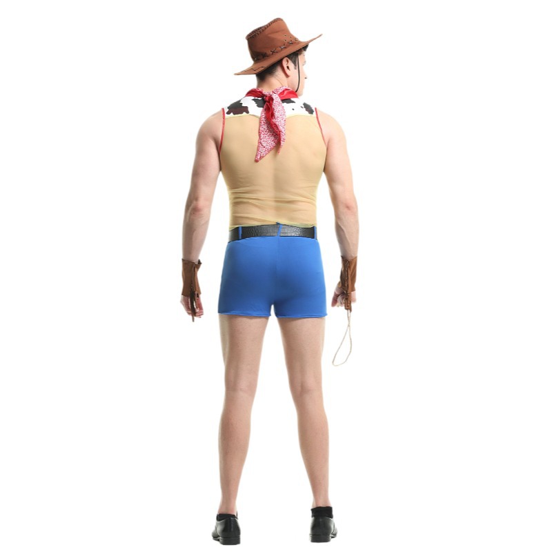 Sexy cowboy halloween on sale costume