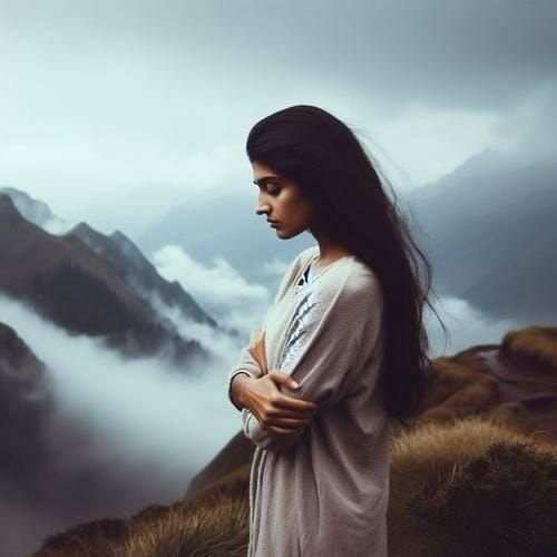 Alone Sad Girl Dp,  Alone Sad Girl Dp For Facebook, Sad Alone Girl Dp For Whatsapp 29