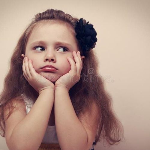 Sad Baby Girl Dp, Sad Images Dp Girl 10