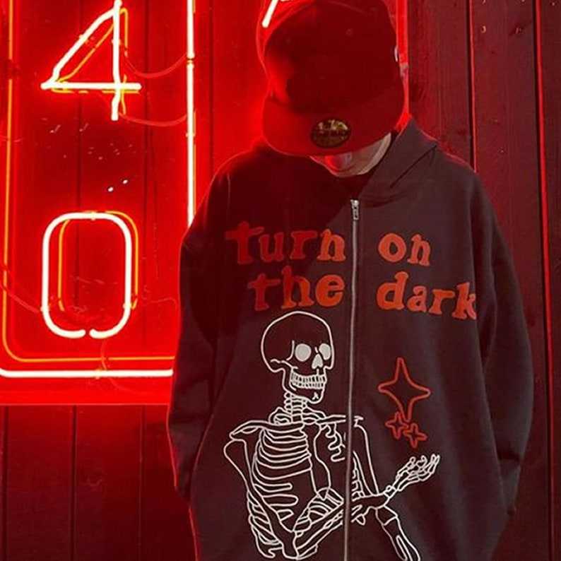 The Y2k Men Emo Streetwear to Keep You Warm In Every Cold Day.