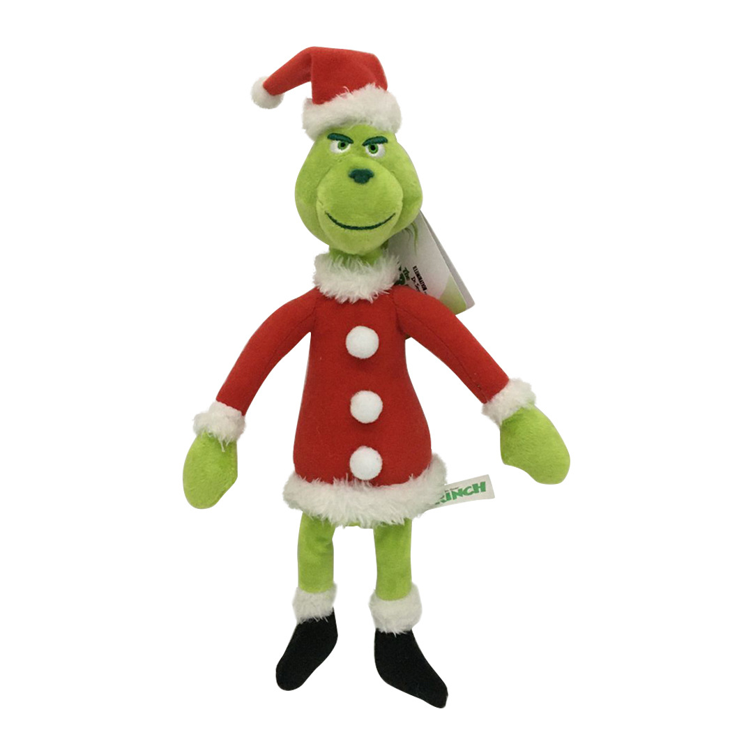 The Grinchs Funny Grinch Stuffed Cute Toy Pillow Cartoon Childrens Rag Doll  Gift