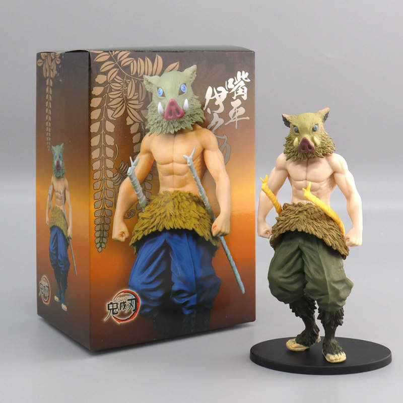 Demon Slayer Tanjiro Zenitsu Inosuke Action Figures Cute -  Sweden