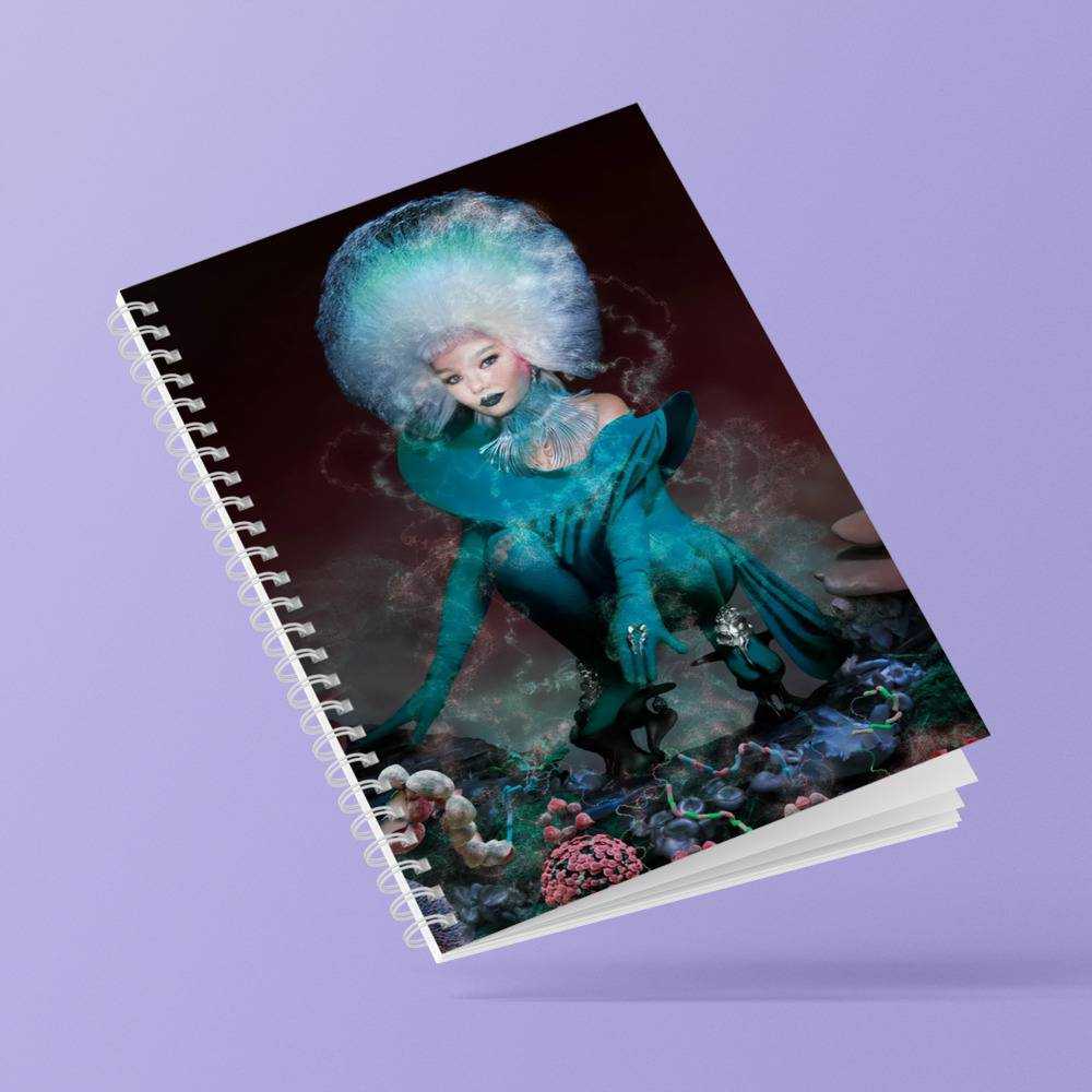 Bjorn Wallpaper Spiral Notebooks for Sale