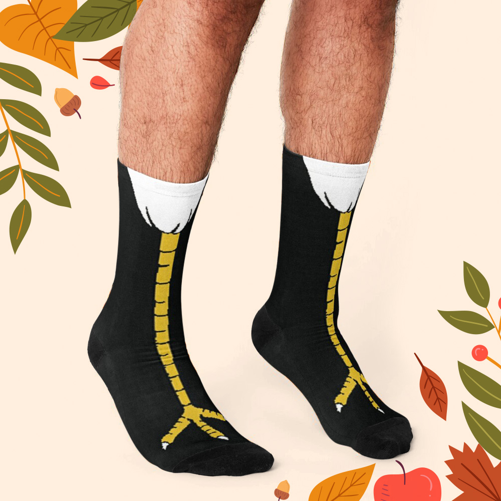 Chicken hotsell foot socks