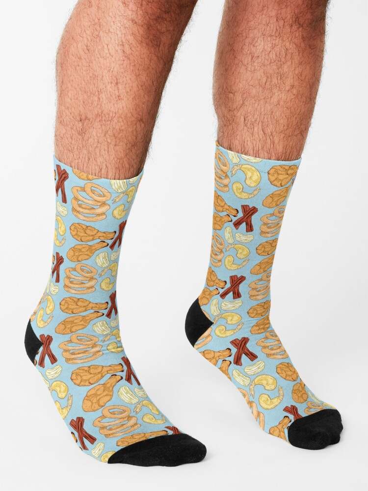 Crispy Fried Chicken Socks, Crisp Classical Socks | chickenlegssocks.com