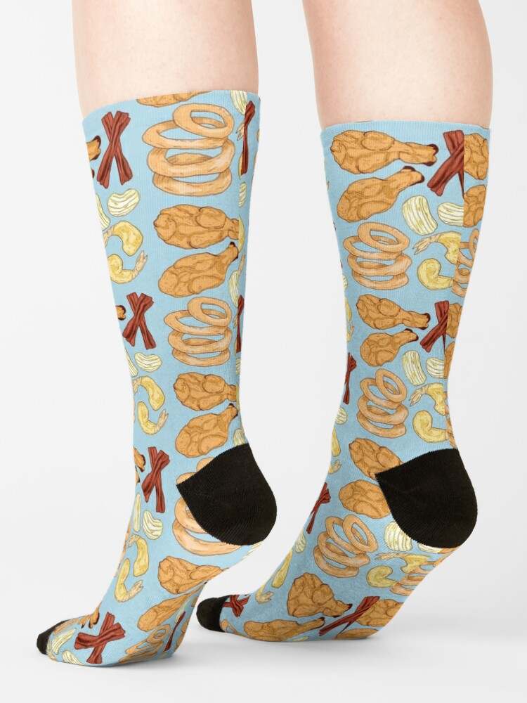 Crispy Fried Chicken Socks, Crisp Classical Socks | chickenlegssocks.com