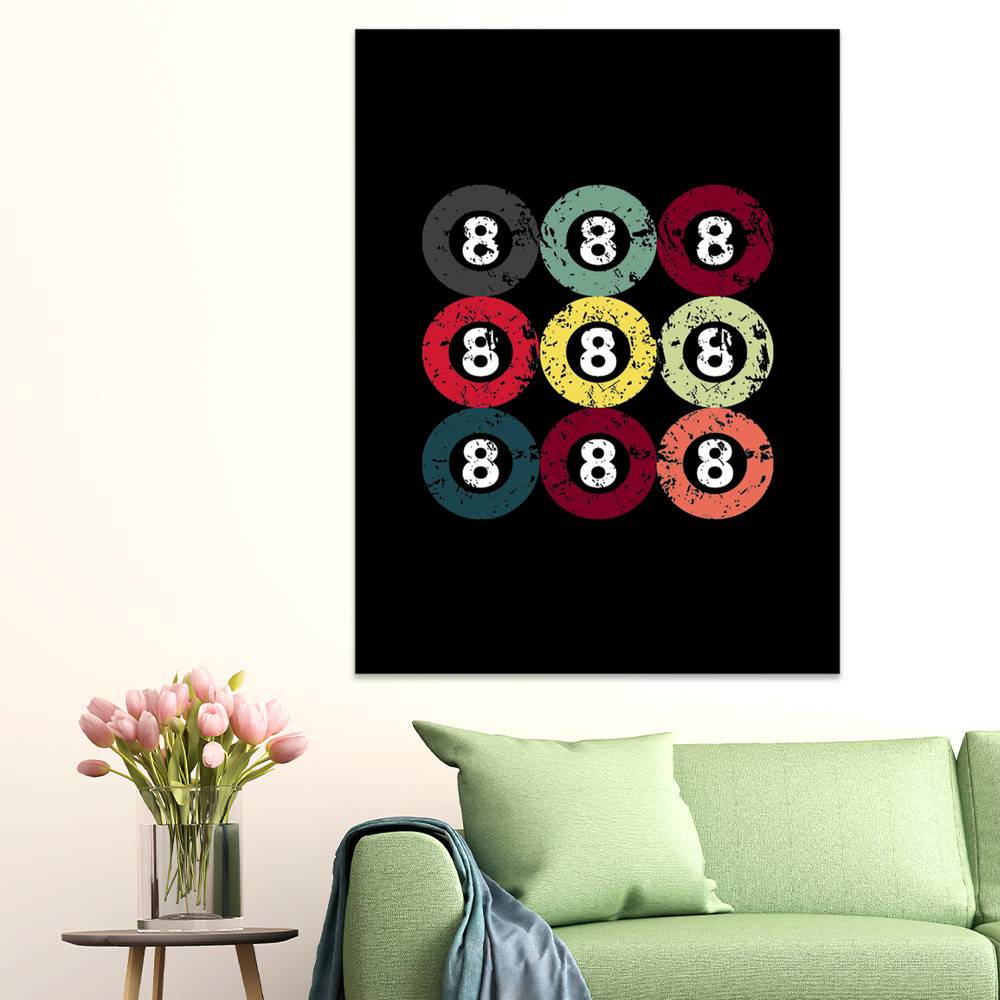 Mini Billiard Poster | minibilliardtable.store