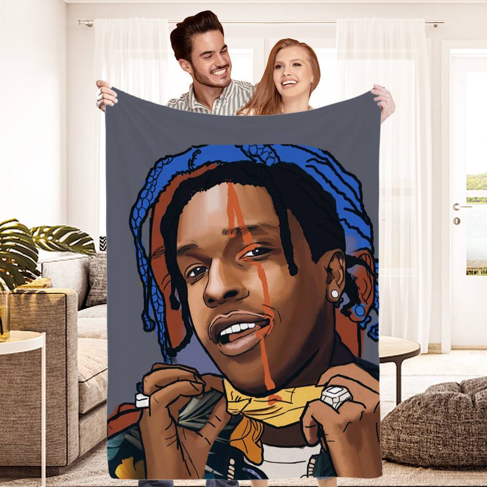 Asap Rocky Blankets