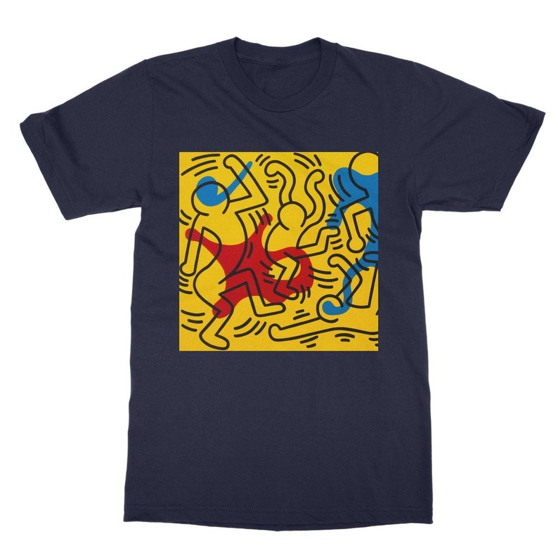 Keith Haring Shirt, Keith Haring Cushion Classic Unisex TShirt