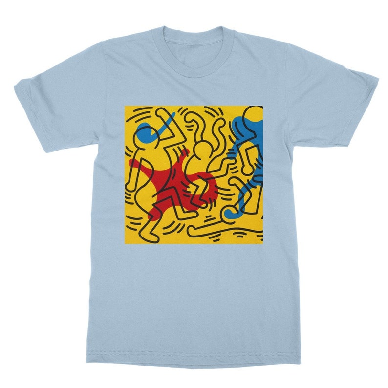 Keith Haring Shirt, Keith Haring Cushion Classic Unisex TShirt