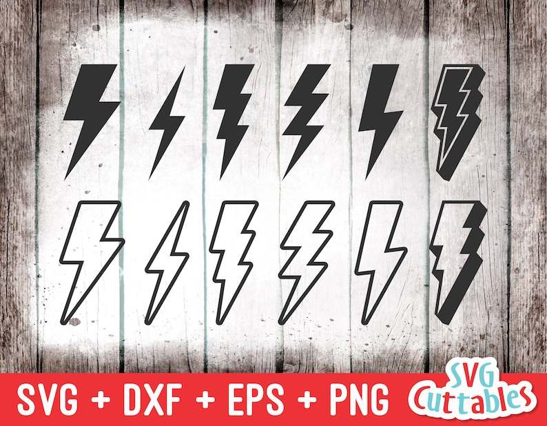 Lightning Bolt Svg Flash Clipart Energy Symbol Vector Download Svg