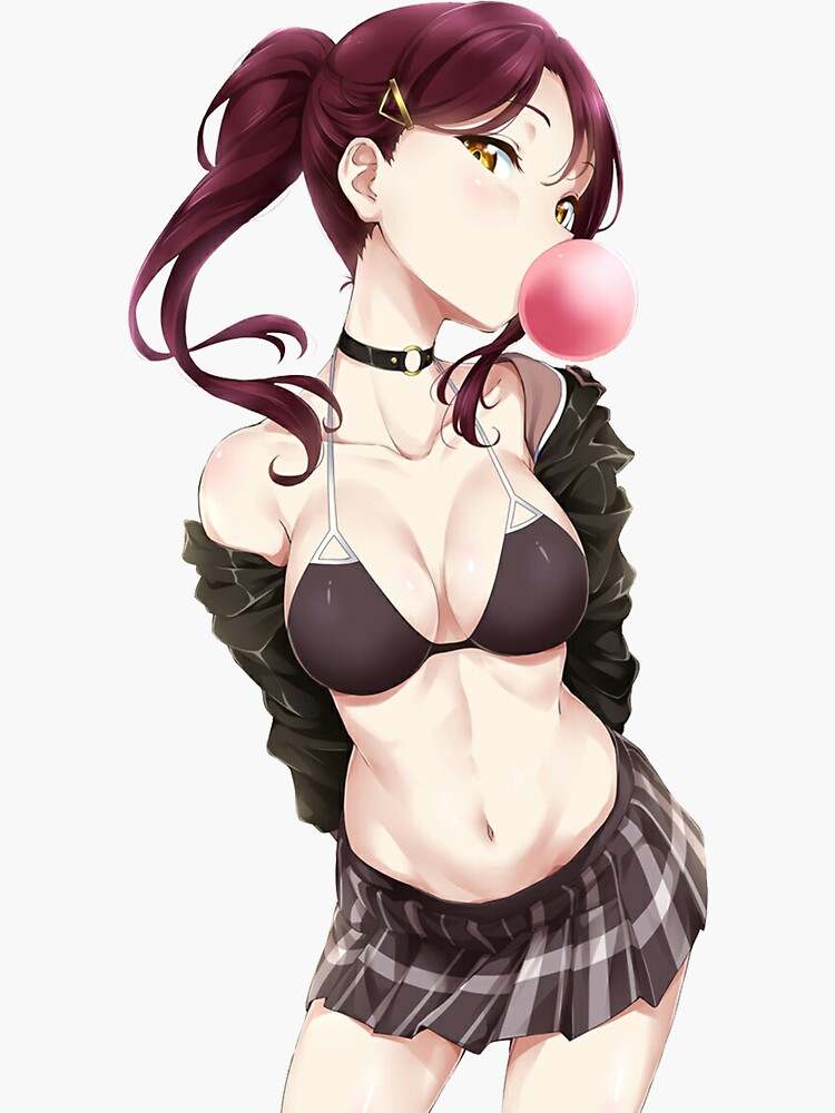Anime Girl Sticker, Anime Hentai Sticker, Anime Hentai Stickers#2