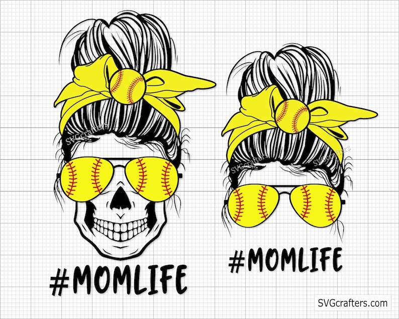 Bundle Softball Mom Svg, Softball Svg, Softball Svg, Baseball Mom Svg#4