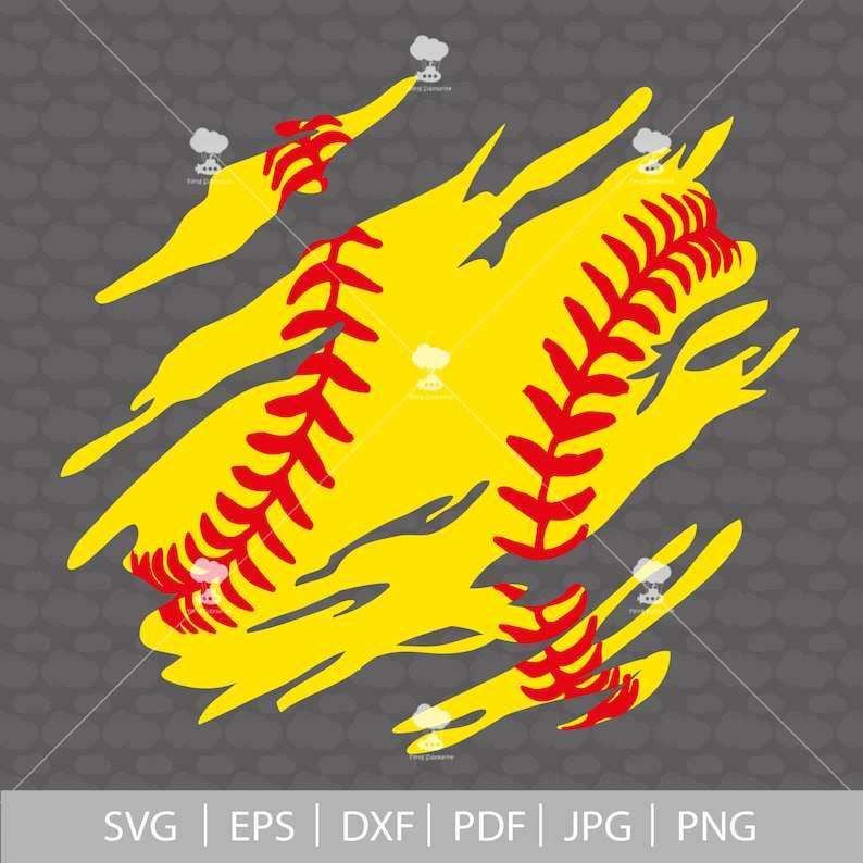 Softball Silhouette High Quality Perfect for your Design