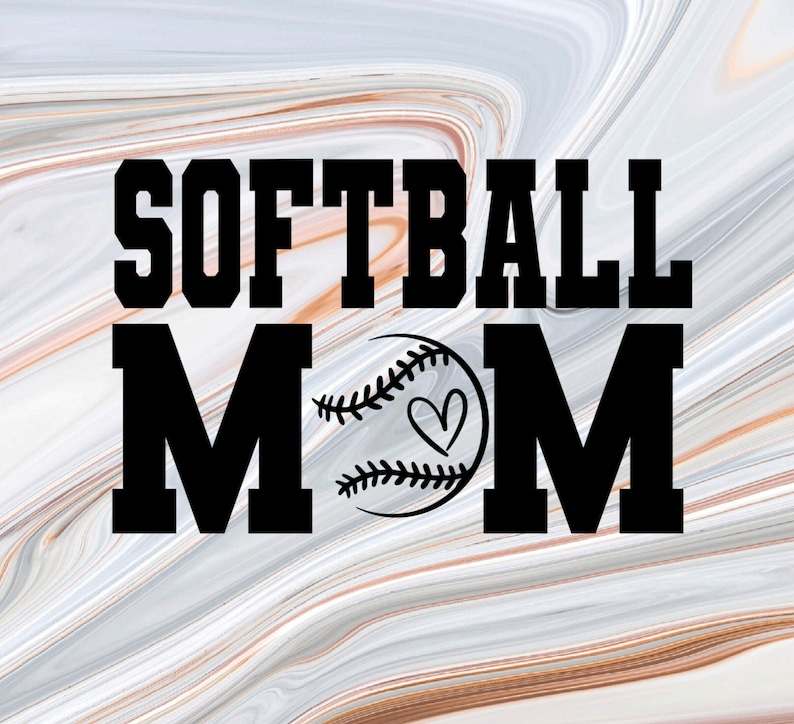Softball Mom Varsity SVG, Softball Mom Svg#1