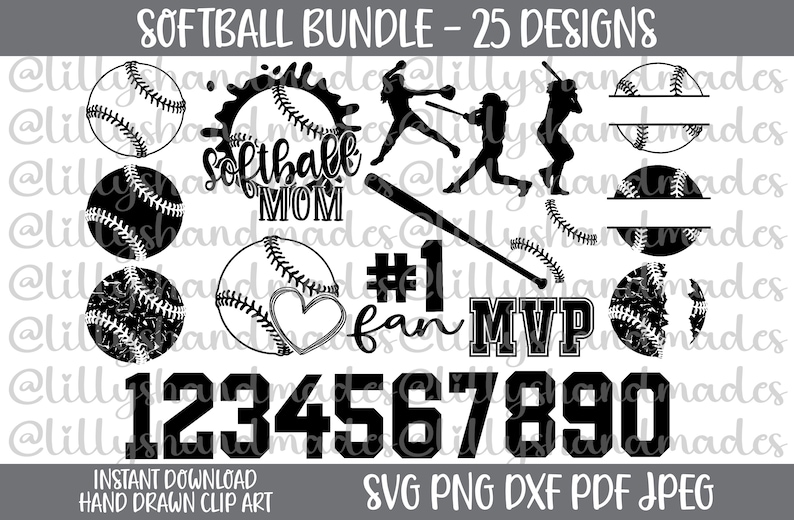 Softball Png Distressed Softball Svg, Softball Svg, Softball Svg Designs, Softball Mom Svg, Softball Laces Svg