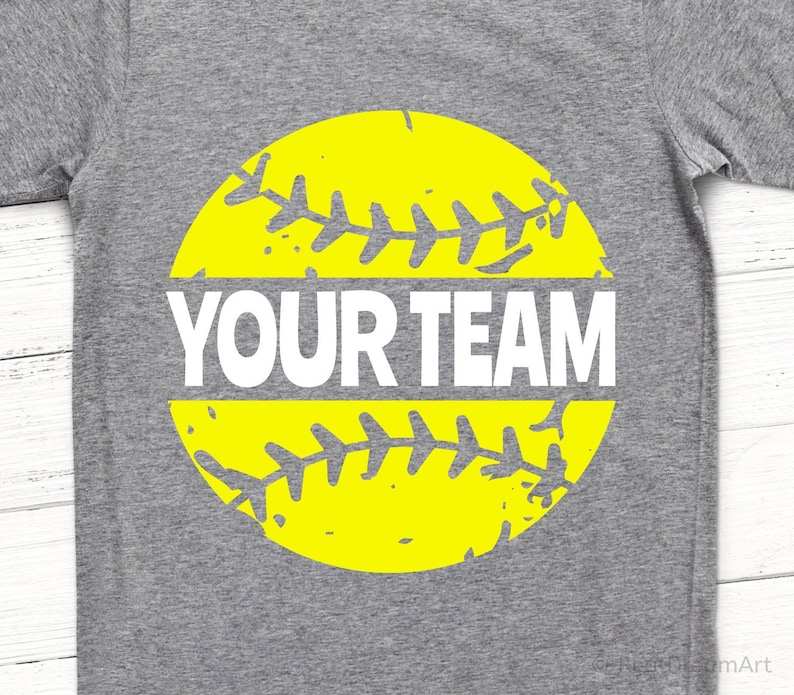 Softball Monogram Frame Svg High Quality Perfect for your Design