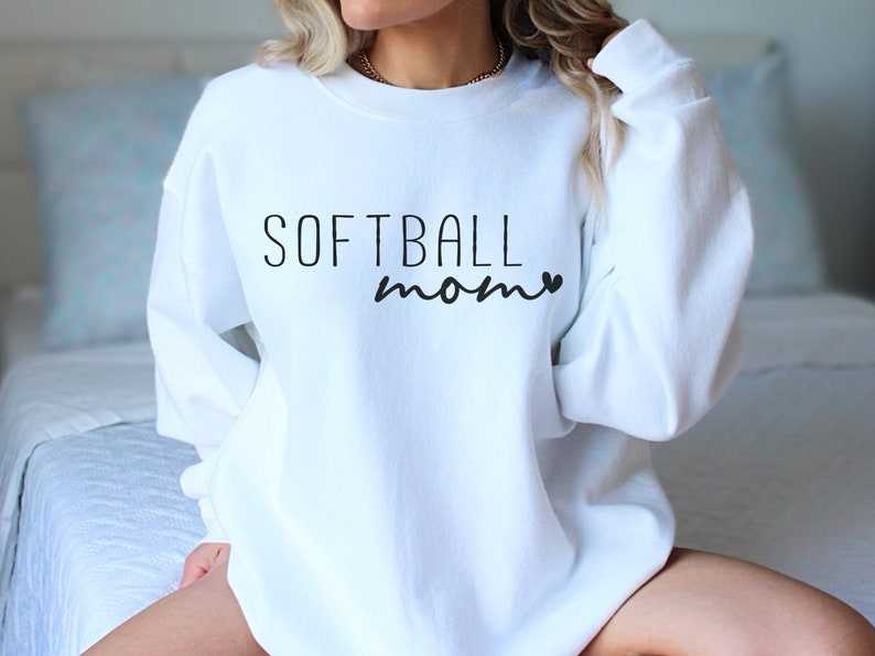 Softball Mom Love Sports Svg Png, Softball Shirt Svg, Game Day Vibes, Cut File For Cricut &amp; Silhouette#7