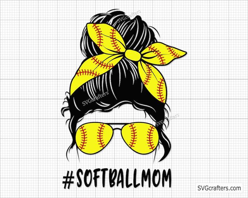 Bundle Softball Mom Svg, Softball Svg, Softball Svg, Baseball Mom Svg#7