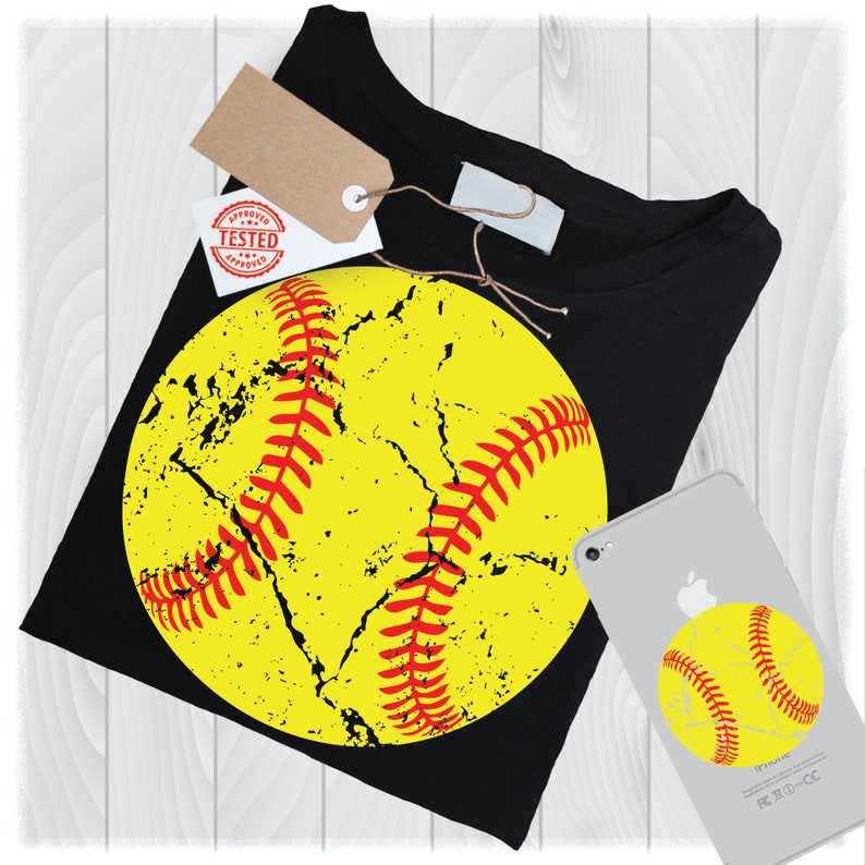 Distressed Baseball Softball SVG Files Creativity and Fun Digital Download  