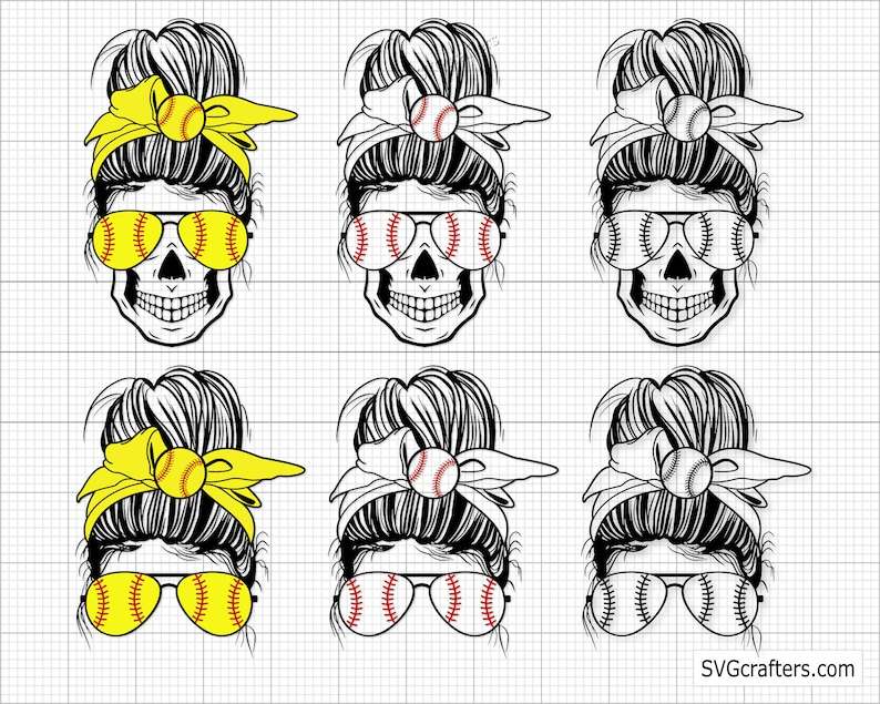 Bundle Softball Mom Svg, Softball Svg, Softball Svg, Baseball Mom Svg#10
