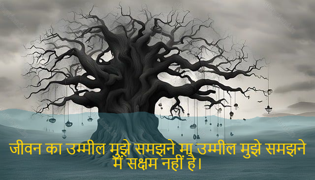 sad shayari on life-जीवन का उम्मील मुझे समझने मा उम्मील मुझे समझने में सक्षम नहीं है।-The candidate for life is not able to understand me.