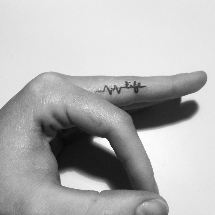 Finger Tattoos Men,Side Finger Tattoos Mens