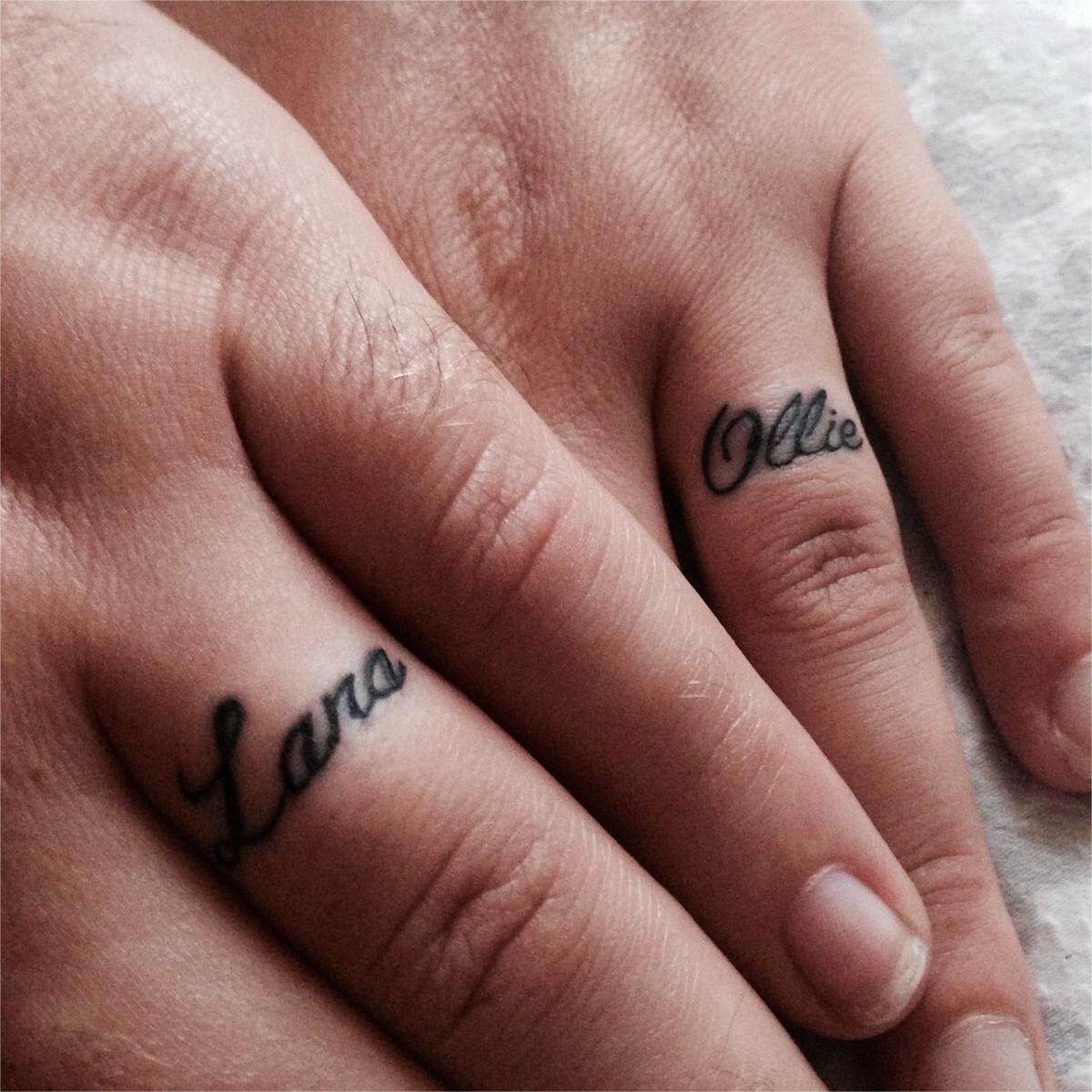 Ring Finger Tattoos,Name Tattoo On Ring Finger