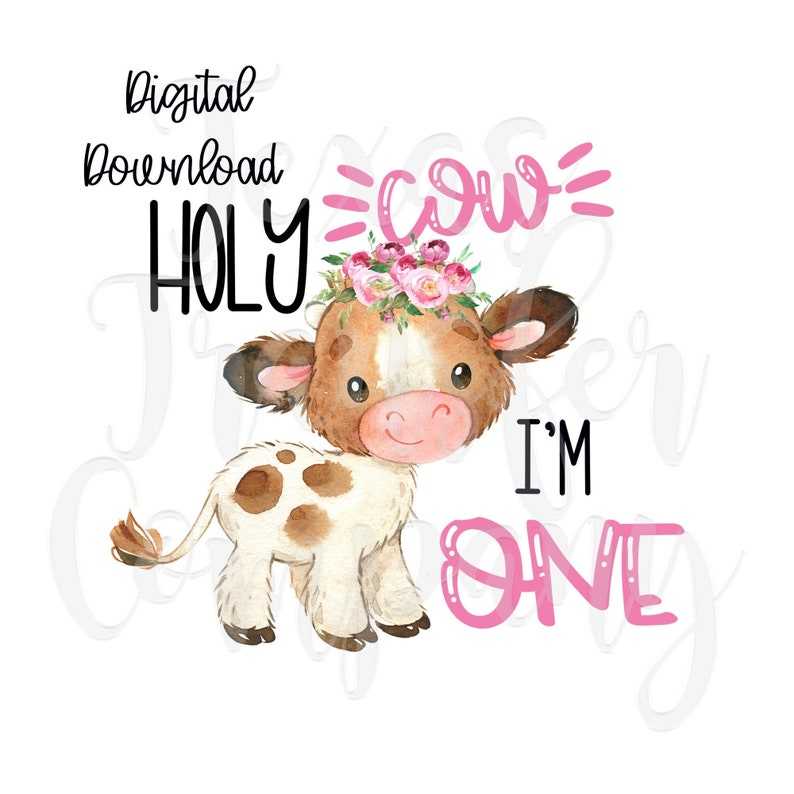 Cow Sublimation Designs Downloads, Digital Download, Cow With