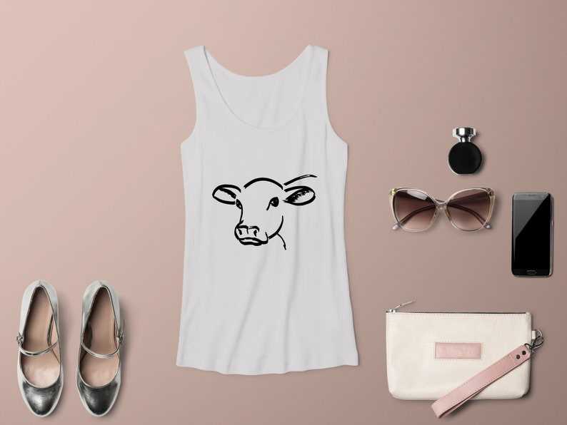 Cow SVG Bundle Cow Silhouette Funny Farm Animal Clipart, Cow Svg, Cow Face#5
