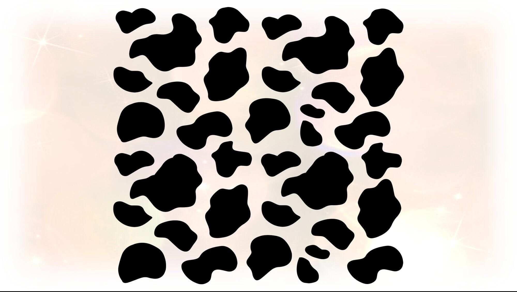 Cow Print Svg Cow Print Vector Art
