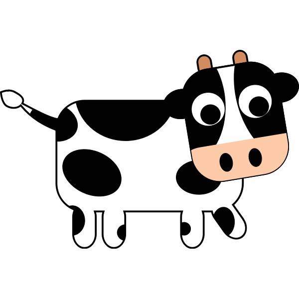Cute Cow Free SVG FREE Cute Cow SVG Cut Files 