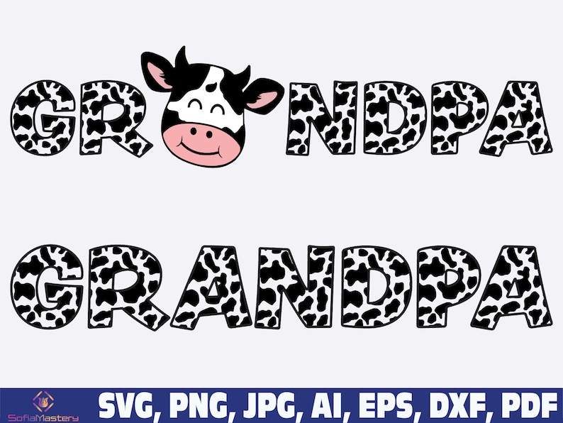 Cow Family Svg Cow Print Svg Arm Animal Svg, Little Cowboy Svg#5