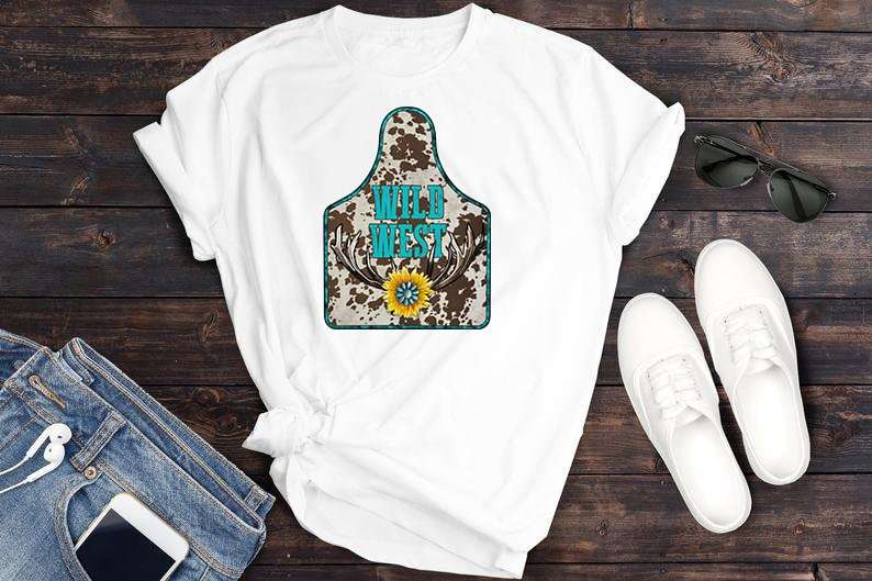 Cow Show Tag Png Cow Tag Serape#3