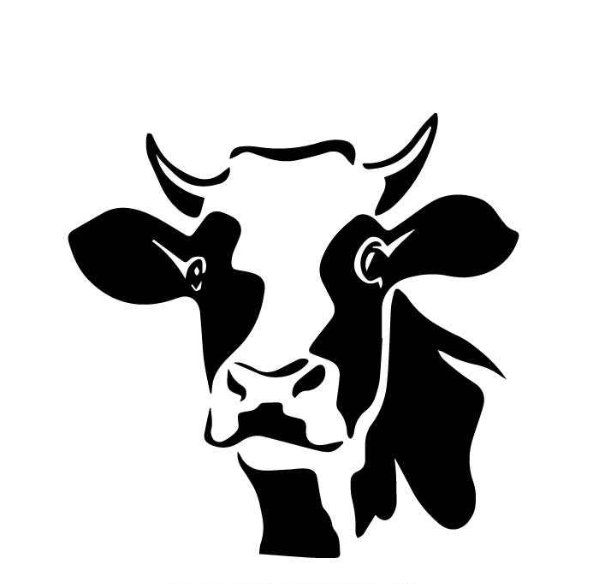 Farm Animal Cow SVG Cute Cow SVG