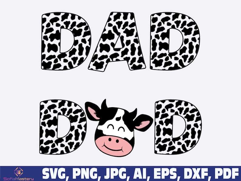 Cow Family Svg Cow Print Svg Arm Animal Svg, Little Cowboy Svg#4