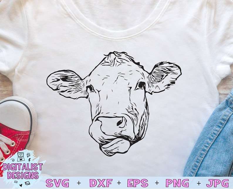 Cow Face Svg Svg Files 