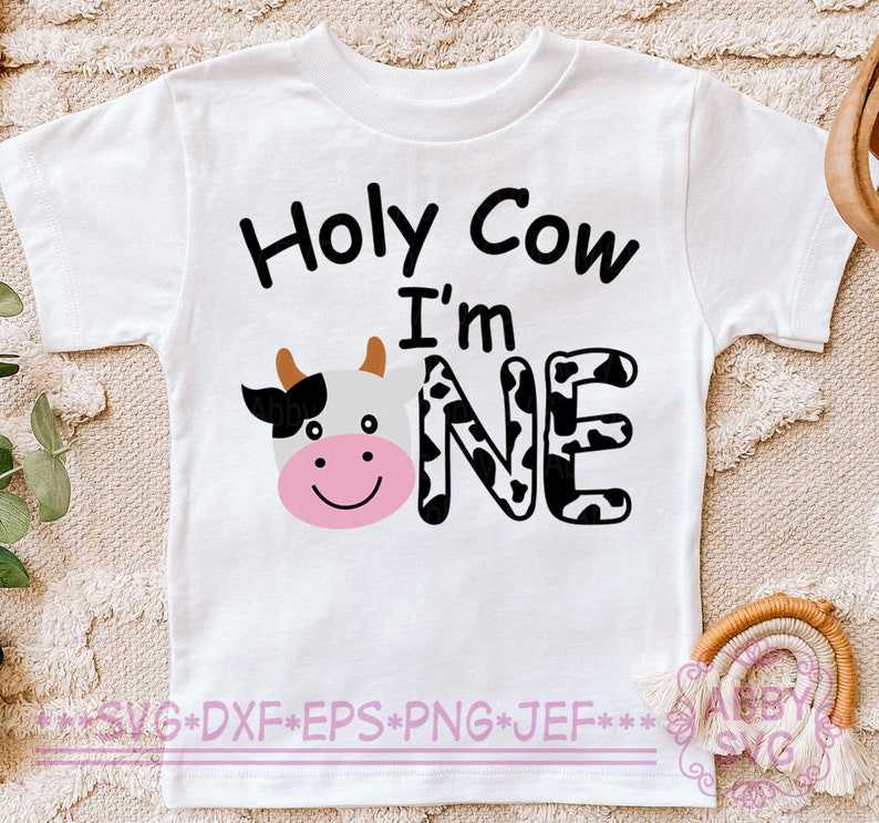 Moo Moo I'm Two SVG. PNG. Cow. Cricut Cut Files, Silhouette. Great for  onesies, shirts. Farm animals. DXF, eps. Instant download.