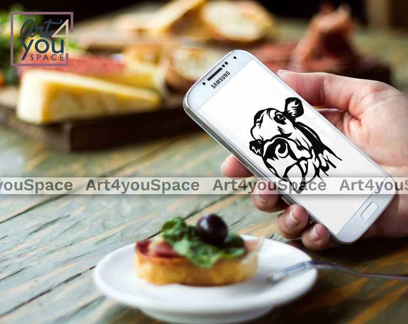 Face Head Laser Cut Vector Funny Farm Animal Clipart Download#6