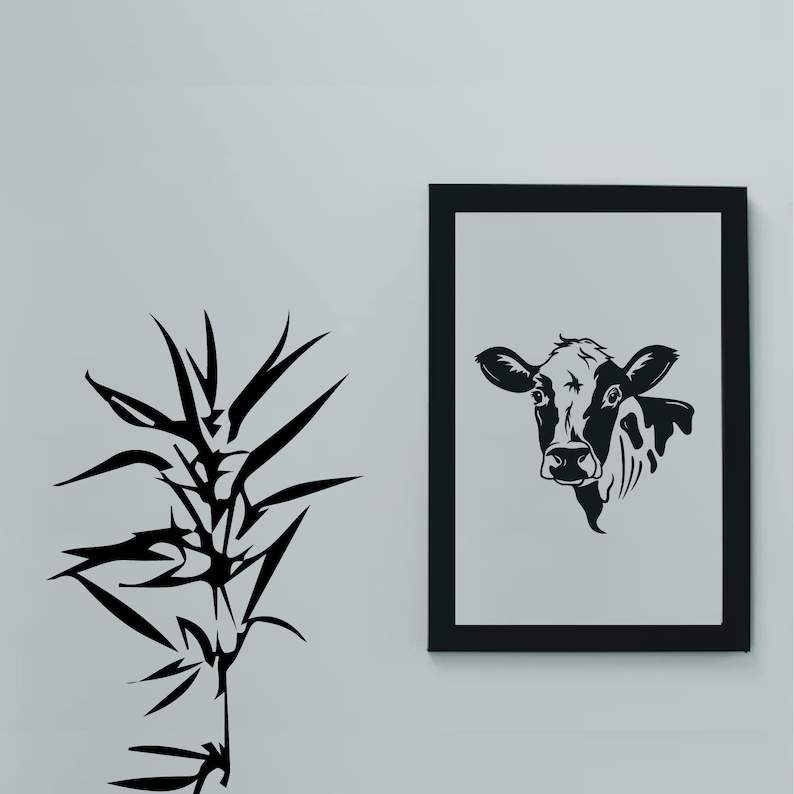 Cow Skull Svg Cows Cricut File Cow Face SVG Cow SVG#7